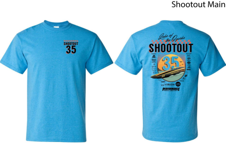 2023 35th Shootout Shirts Lake of the Ozarks Shootout & Shootout Offshore